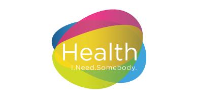 
		Health Signet mit Claim: I. Need. Somebody.
	
